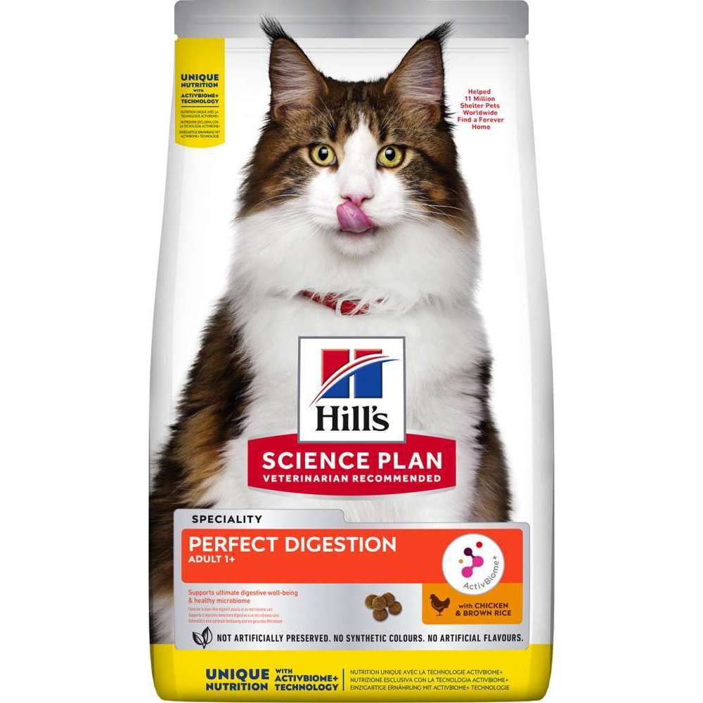  Croquettes Pour Chat Perfect Digestion Au Poulet 3kg