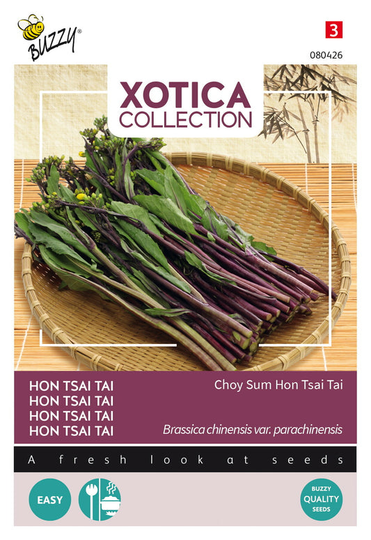 Buzzy Xotica Broccoli Sauvage Rouge Ou Hon Tsai Tai - Ca. 1 Gr (livraison Gratuite)