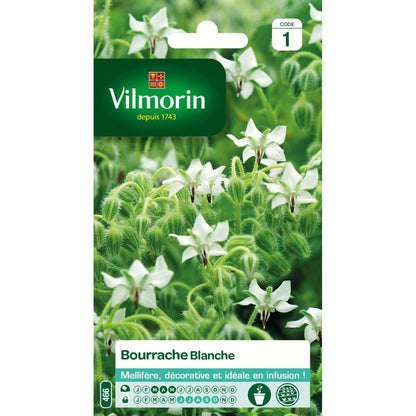  Sachet Graines Bourrache Blanche