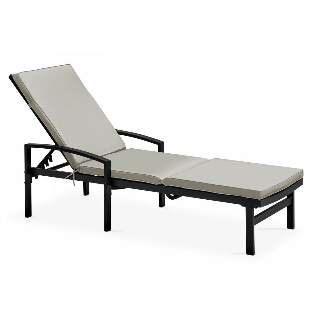  Coussin Bain De Soleil Polyester écru 186x53x5 Cm