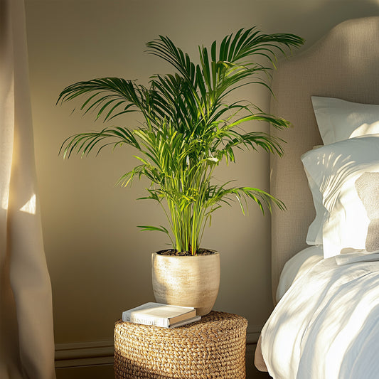  Palmier Areca - Set De 2 - Dypsis Lutescens - Hauteur 60-70cm - ⌀17cm