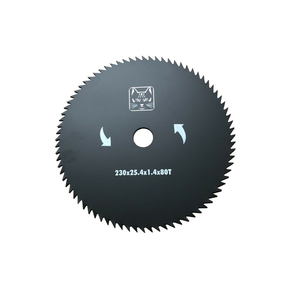  Disque Pour Débroussailleuse 80 Dents ø 230 Mm Green Cat Alésage ø25.4mm