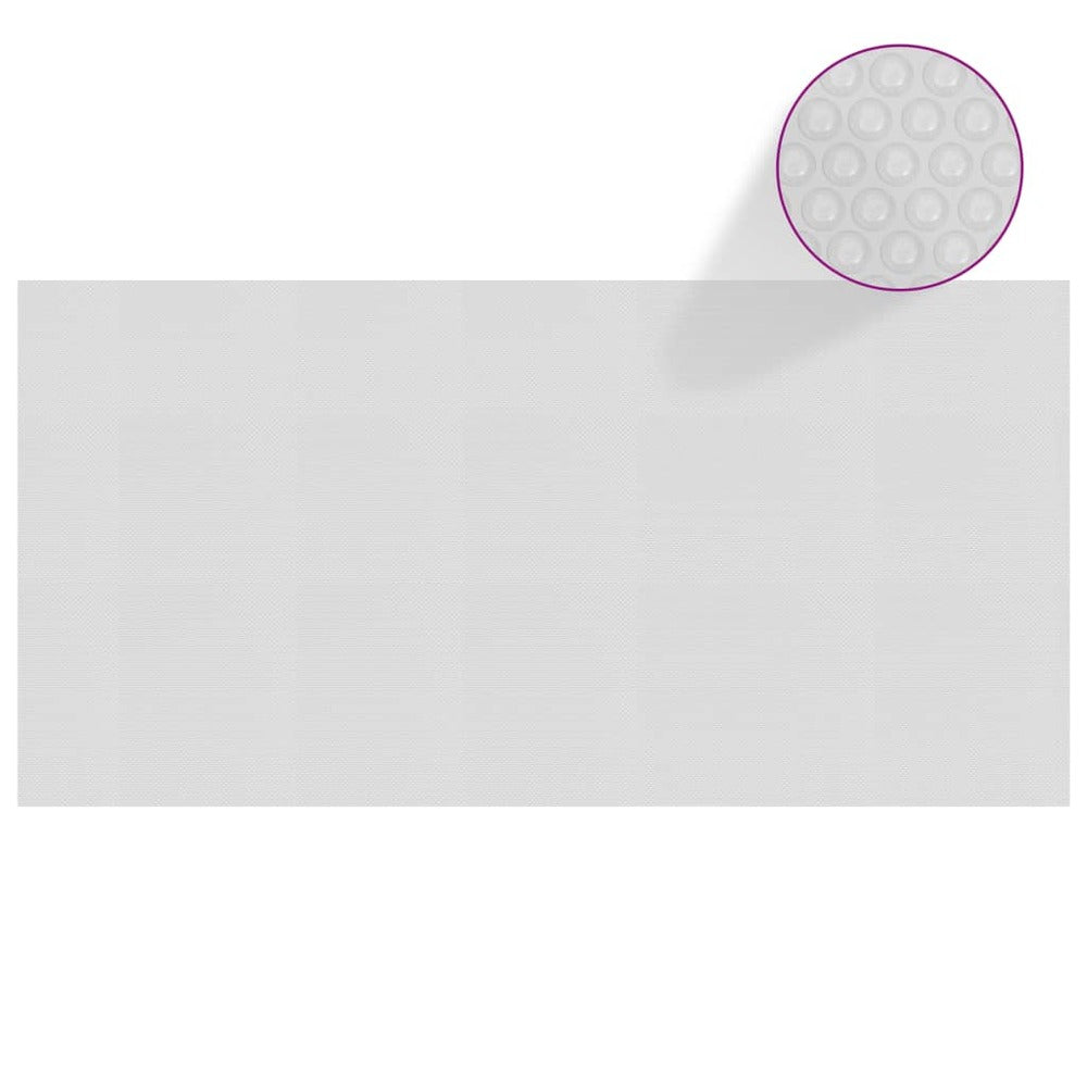 VIDAXL Film Solaire De Piscine Flottant Pe 1200x600 Cm Gris