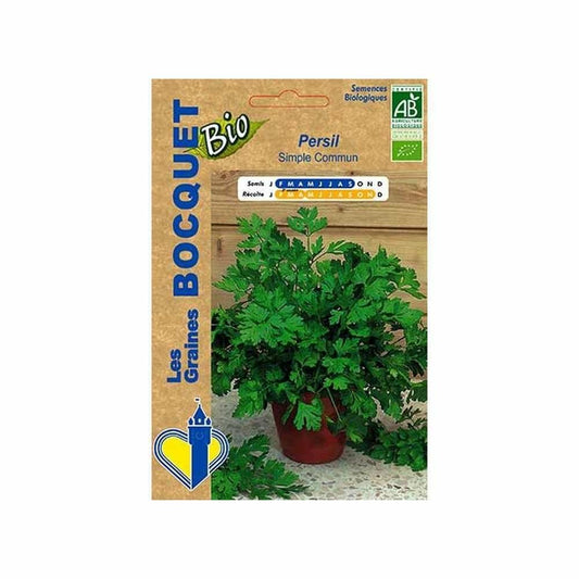  Graines De Persil Simple Commun Certifié Ecocert Fr-bio-01