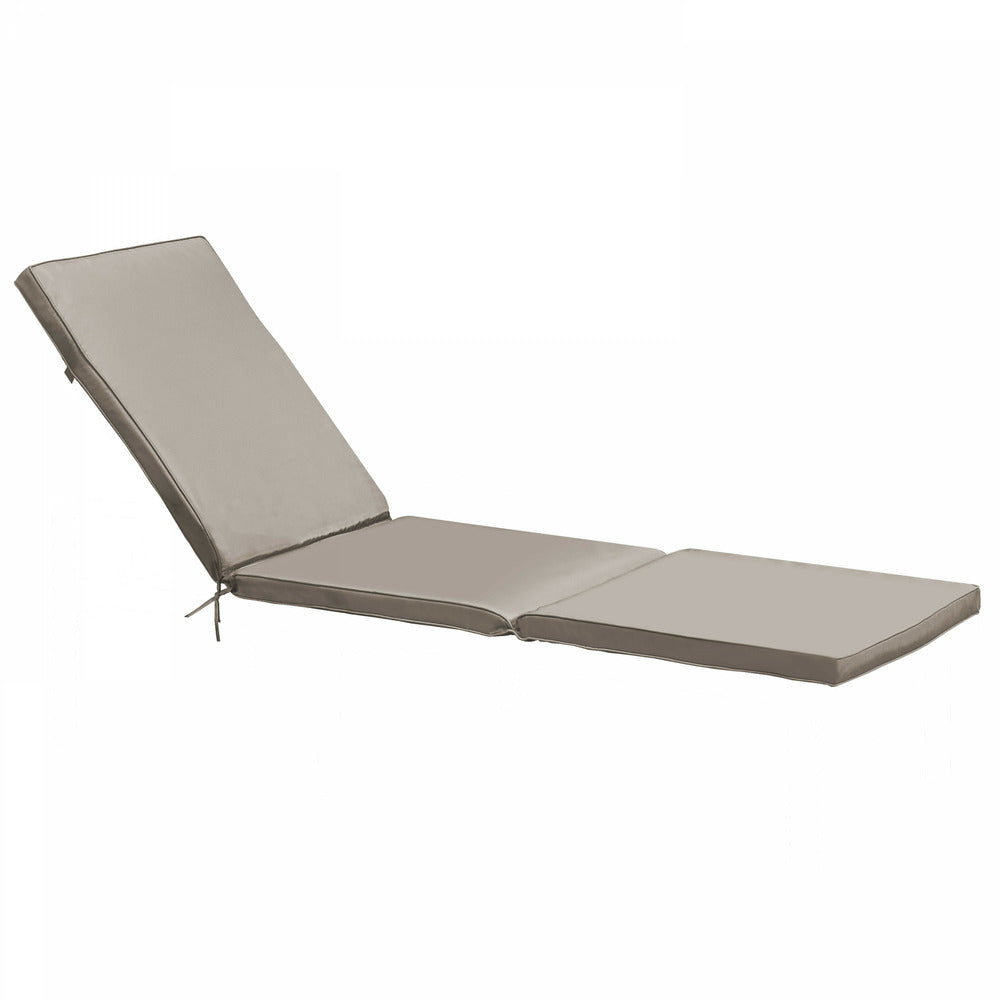  Coussin Bain De Soleil 186 X 53 X 5 Cm Taupe