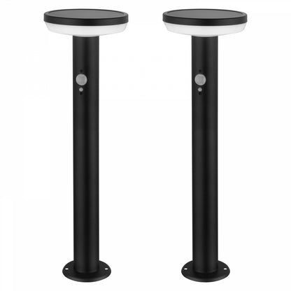  Lot De 2 Bornes à Fixer Solaire Led