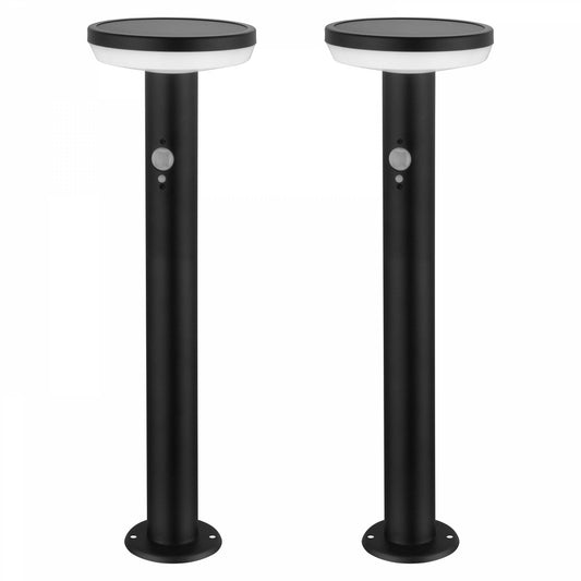  Lot De 2 Bornes à Fixer Solaire Led