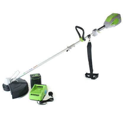  Coupe Bordures à Batterie Lithium 60v Longue Durée + Chargeur Warrior