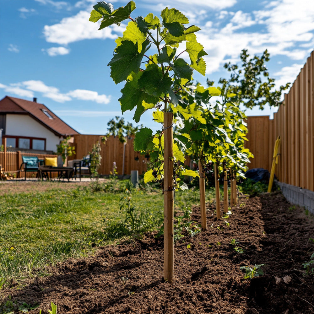  Vigne à Raisin - Set De 3 - Vitis Vinifera 'chardonnay' - Hauteur 25-40cm - ⌀9cm